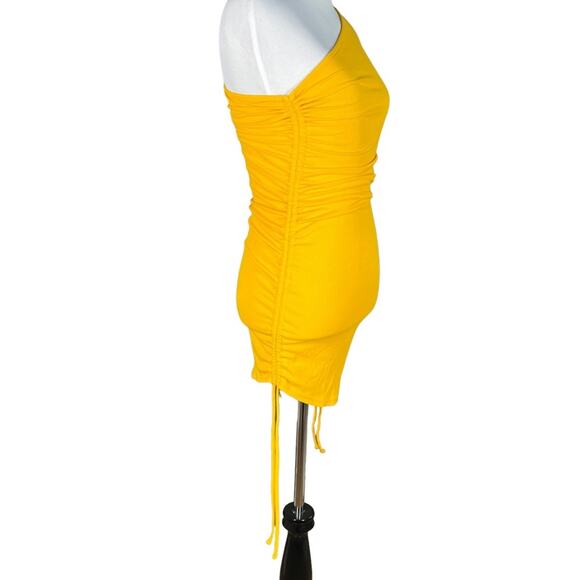 Ruch Into Love Dress in Radiant Yellow Steve Madden XS - Picture 6 of 7